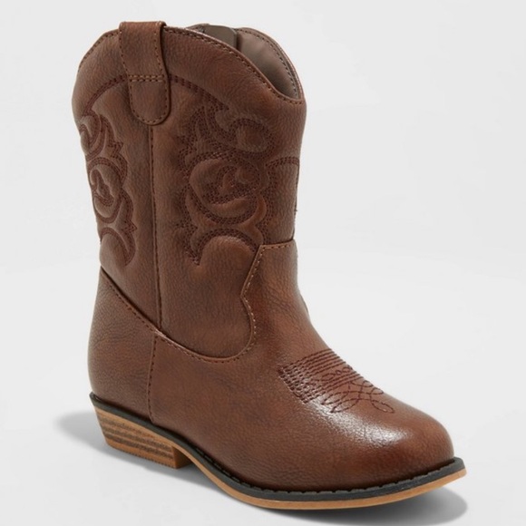 Cat & Jack Western Boots Size 7T - Picture 1 of 5